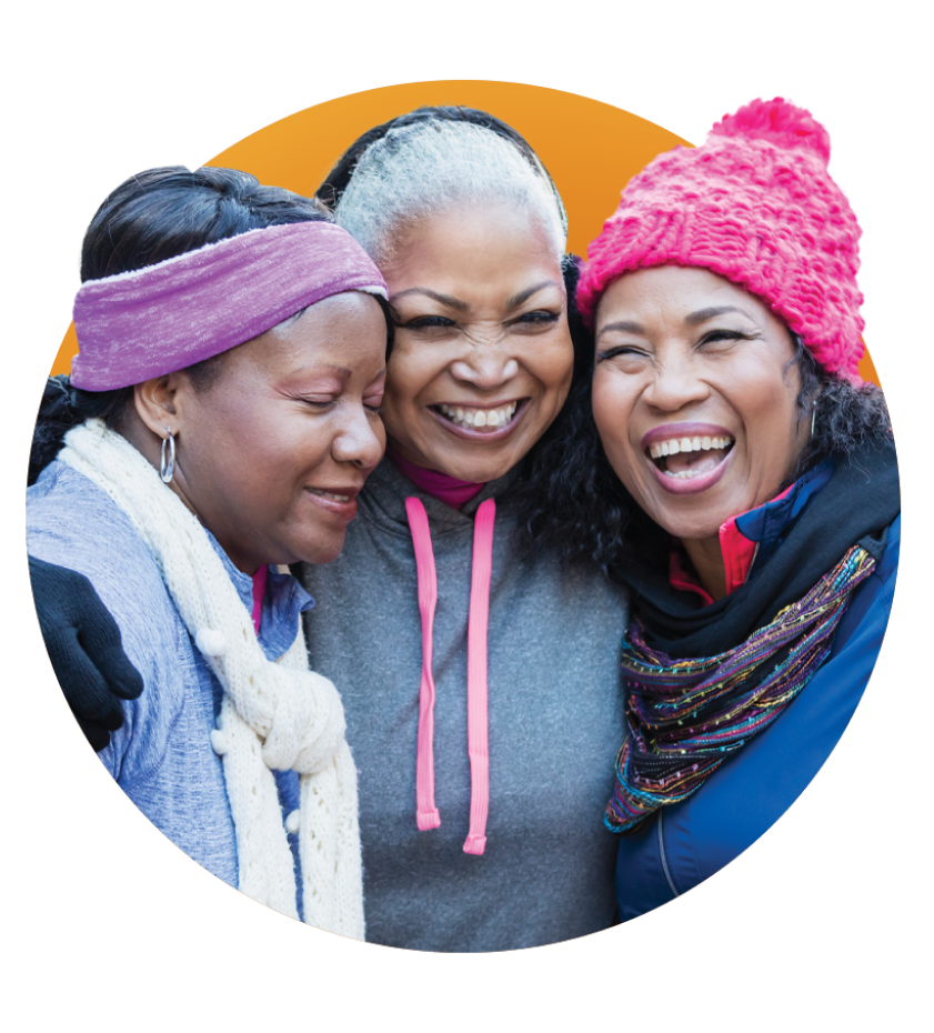 Trintellix patient with two friends